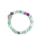 Rainbow fluorite Bracelet